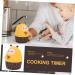 Homsfou 5-Pack Timer Egg Watch - Loud 60-Minute Kitchen Alarm Magnetic Cooking Tools for Perfect Eggs - Ideal for Baking & Cooking | Yellow - Buy Online on GoSupps.com