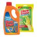 Duzzit Drain Away Drain Unblocker Liquid Formular for Sink Bath Shower 500ml with Free Elbow Grease Household Medium Rubber Gloves