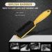 Viodmss Fade Brush Comb Scissors Cleaning Brush Barber Shop Skin Fade Vintage Oil Shape Carving Cleaning Brush Gold 3PC - Buy Online on GoSupps.com
