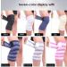 AZBUY Sports Knee Wraps (1 Pair) - Elastic Compression Bandage Brace Support for Basketball  Running  Tennis  Cross Training WODs  Gym Workout  Weightlifting  Fitness & Powerlifting (White/Grey) - Buy Online on GoSupps.com