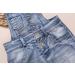 KIDSCOOL SPACE Baby Denim Overalls Dress | Little Girls Jean Jumper 2-3 Years | Light Blue-1919 - Buy Online on GoSupps.com