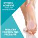 Adhesive Felt Metatarsal Foot Pads - Reduces Ball of Foot Pain - 6 Pads - Buy Online on GoSupps.com
