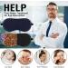 2 Pack 3D Contoured Eye Mask + 2 Pack Warm Compress for Eyes - Relaxation & Relief Set - Buy Online on GoSupps.com