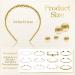 White Faux Pearl Bridal Headband Set - 12 Styles | Wedding Hair Accessories for Women - Buy Online on GoSupps.com