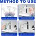 Acssart Bathroom Descaler Acssart Foam Cleaner Acssart Bathroom Cleaner with Clean and Care Accessories Efficient Bathroom Cleaner with Spray Nozzle Bathroom Descaler Foam Cleaner 1*pcs - Buy Online on GoSupps.com