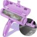 Ace2ace animal hair remover lint roller lint brush for animal hair reusable lint roller for dog hair and cat hair for sofa scratching post carpet dog bed cat bed - purple