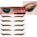 Glitter Eyeliner Stickers for Eyes | Sparkle Instant -Adhesive Eyeliner Stencil 5 Pairs | Makeup Eyeliner Stickers Sticker Eyeliner for Eye Makeup Tool Eyeliner Tool Dalynn Orange (Five Pairs) - Buy Online on GoSupps.com