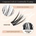 LASHVIEW DIY Cluster Lash Extensions for Self-Application - 48 Pcs, 3D Rapid Soft and Lightweight, Style D10 Mix (10/12/14/16mm) - Buy Online on GoSupps.com
