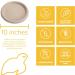 Earth's Natural Alternative 10-inch Compostable Plates - 50 Pack | Eco-Friendly Dinnerware - Buy Online on GoSupps.com