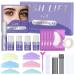 Lash Lift Kit LZM Eyelash Lift Kit Perm Kit Professional Lamination Kit Long-Lasting Curl Semi-Permanent Curling Perming Wave Suitable for at Home and Salon lash lift kit-01