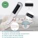 Pet Hair Remover Roller Worve Reusable Animal Hair Removal Brush for Dogs and Cats Self Clean Pet Fur from Carpet Furniture Bedding Sofa Rugs Laundry and Clothes White - Buy Online on GoSupps.com