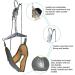 Shop Asdchzen Portable Cervical Support & Neck Correction Frame - Firm Tensile Device for Intervertebral Disc Relief - Buy Online on GoSupps.com