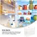 PRETYZOOM Egg Storage Box Eggs Egg Holder for Fridge Egg Container for Refrigerator Egg Tray Egg Box Dedicated 25.2X19.5CM As Shown - Buy Online on GoSupps.com