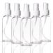 Ulife mall 5 pieces 100ml portable atomizable plastic perfumed steward empty spray bottle refillable fog fog trip atomizer bottles for liquid cosmetic 100 ml_5 pieces