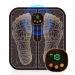 Foot massager Electrical USB new foot massage device Electronic muscle -stimulating foot massage EMS foot massage device for the blood circulation muscle pain with 8 modes & 19 adjustable frequencies