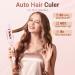 Bestope MIX Rotating Hair Curler with Adjustable Temperature - 2 Barrels 32/38mm for Short and Long Hair Silver - Buy Online on GoSupps.com