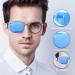 Buy Hifot Amblyopia Eye Flaps for Children - 4 Pack Orthoptic Eye Patches for Lazy Eyes Schielens & Glasses - Blue Color - Buy Online on GoSupps.com