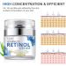 Retinol Face Cream Anti Wrinkle Face Cream Anti Aging Face Cream with 2.5% Retinol Hyaluronic Acid Vitamin E Night Face Cream for Women and Men - Buy Online on GoSupps.com