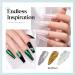 MIZHSE Chrome Magic Mirror Nail Gel 10ML - Liquid Powder for Nails, Mermaid Glitter & Iridescent Effect Metallic Chameleon Nail Polish MJY002 - Buy Online on GoSupps.com