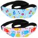 Rovtop 2 pc adjustable child seats attachment headband car seat sleep hair help headrest sleep head supporters belt blue and pink (pink)