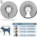Buy Supet Rewrise Dog Inflatable Collar - Soft Leak Protection for Post-Op Dogs | Gray - Size S (17.8-25.4 cm) - International Shipping Available - Buy Online on GoSupps.com