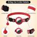 Xiiore 2-Piece Airtag Cat Neck Band with Bell - Reflective GPS Nylon Collar & Safety Buckle - Orange & Red - Buy Online on GoSupps.com