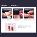 KISS imPRESS No Glue Mani Press On Nails - On My Mind White Almond Shape Medium Size Includes 30 Nails & Accessories - Shop Now Internationally - Buy Online on GoSupps.com