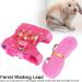 Adjustable Hamster Dishes & Running Vest Set | Leash for Syrian Hamsters Squirrels Mice & Ferrets - Flexible Linen Design - Buy Online on GoSupps.com