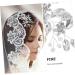 Mikinona Bridal Hair Comb Clip Bride Hair Accessories Rhinestone Hair Accessories Bridal Hair Side Comb Flower Hair Comb Wedding Bride Hair Comb The Flowers Rhinestones Iron Sheets - Buy Online on GoSupps.com
