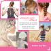 TsMADDTs Hair Loop Tool Set - 3PC Braid & Rat Tail Comb - Pink - Buy Online on GoSupps.com