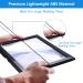 3X Magnifying Glass with LED Light for Reading Page Magnifier for Reading Full Page Rectangle Lighted Magnifier Large Viewing Area for Low Vision Person and Seniors - Buy Online on GoSupps.com