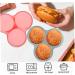 Alipis 2 Pcs Cake Mold (1 Blue + 1 Pink) Paper Cups Cake Pan Pancake Molds Cake Puck Mold Bakeware Pancakes - Buy Online on GoSupps.com