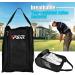Portable Golf Shoe Bag | Travel Double Zipper Organizer for Men & Women | Breathable Soccer Shoe Bag (Black) - Buy Online on GoSupps.com