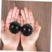 GLEAVI 3pcs Black Rattan Yoga Balls & Massage Lacrosse Balls - Perfect for Pain Relief & Relaxation - Buy Online on GoSupps.com