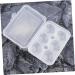 Yardenfun Box Pressure-proof Egg Carton Refrigerator Eggs Camping Fridge Egg Bins Egg Tray Desktop Accessories - Buy Online on GoSupps.com