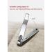 Stainless Steel Heavy Duty Nail Clipper for Men and Women - Precision Toe and Finger Nail Cutter - Buy Online on GoSupps.com