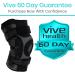 Vive Hinged Knee Brace with Side Stabilizers Adjustable Support for Patella & Meniscus Tear Pain Ideal for Hyperextension MCL ACL Injuries Heavy Duty Comfort for Men & Women | International Shipping Available - Buy Online on GoSupps.com