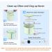Cat Water Fountain  Dog Water Fountain  Water Fountain for Cats Inside  Cat Gifts Dog Gifts  Catness 74oz/2.2L Ultra Quiet(25dB )Automatic Water Drinking Dispenser for Kitten Small Dogs with Filters BPA Free Green - Buy Online on GoSupps.com