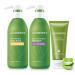 Aloderma Aloe Shower Set - Nourishing Body Wash Oil Controlling Shampoo Oil Controlling Facial Cleanser