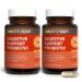 Daily Nouri Digestive Support Probiotic for Women & Men | Bloating Relief Digestive Comfort Gas & Gut Health | 3 Clinically Studied Strains + Vegan Omega Oil | 30-Day Supply 30 Count (Pack of 2)