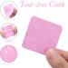 600pcs Lint Free Glue Wipes for Nail and Eyelash Cleaning - Pink - Buy Online on GoSupps.com