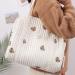 Multifunctional Moxeupon Embroidery Baby Wrap Pocket | Large Capacity Cotton Travel Diaper Bag for Strollers - Buy Online on GoSupps.com