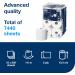 Tork SmartOne Mini Toilet Roll White T9 Advanced 2-Ply 12 x 620 Sheets 472193 Refill - Buy Online on GoSupps.com