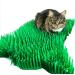 CATMAT - Cat Paper Grass Tissue Paper Cat Mat Cat Play Mat Cat Play Grass Paper Cat Grass Fake Cat Toy Grass Cat Mat Tissue Paper Grass for Cats Cat Grass for Indoor Cats - Green (Pack of 2)
