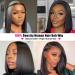 Ustylish 13x4 HD Lace Front Bob Wig Human Hair 180% Density for Black Women 12 inch - Natural Color - Buy Online on GoSupps.com