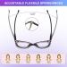 Shop 4PC Cat Eye Reading Glasses for Women | Blue Light Blocking Flexible Spring Hinges Anti-Glare | Fashionable 1.5x Magnification - Buy Online on GoSupps.com