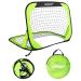 BAYINBULAK Pop Up Soccer Goal Portable Soccer Net for Kids Backyard Training, 1 Pack Neon Lime