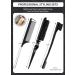 4Pcs Hair Wax Stick & Brush Set for Slick Back Hair - Smooth Frizz & Flyaways - Black - Buy Online on GoSupps.com