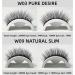False eyelashes Reusable Self Adhesive Eyelashes No Glue Needed 3 Pairs Comfortable Eye Lashes for Daily Use at Work Beauty Contest Parties & Salons | Easy to Stick on Upper Lash Line (W09) W09-3 Pairs - Buy Online on GoSupps.com