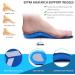 Larsaro Orthopedic Insoles for Foot Pain & Plantar Fasciitis - Flat Feet Relief for Men & Women (EU Size 38-40) - Buy Online on GoSupps.com